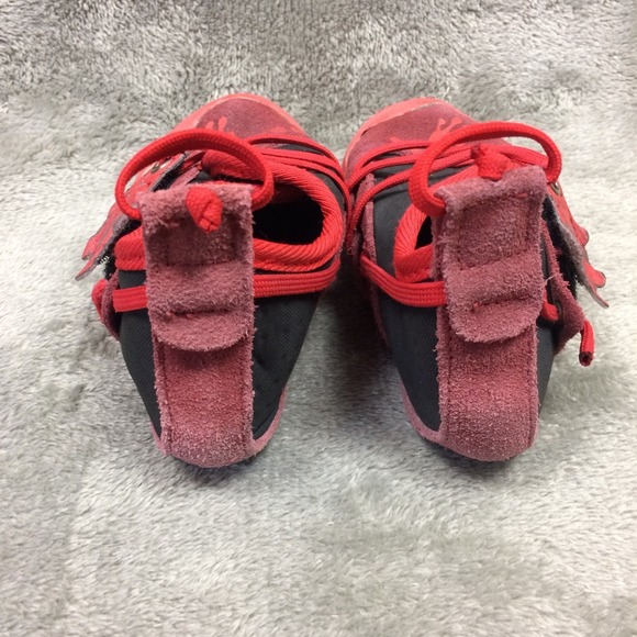 La Sportiva Stick It Kids Climbing Shoes Red Youth Size US 8-9 / EUR 26-27 - Picture 4 of 7